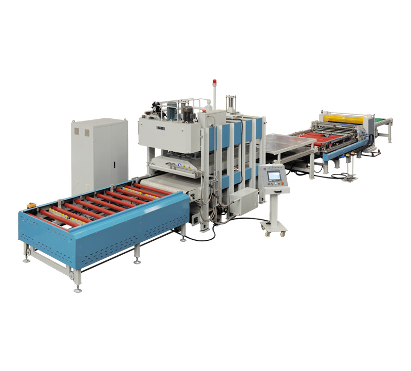 Panel cover、Wood door compounding production line  (three direction direction) BY624 x 8/16